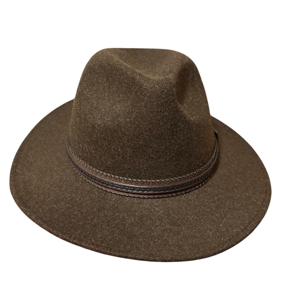 Dorfman Hat Co . Brown Felt Australian style XL new